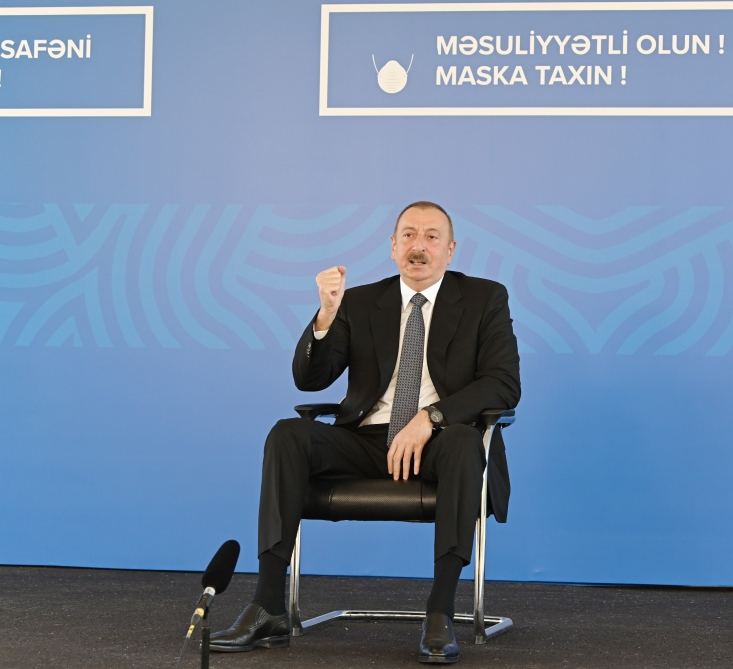 Prezident İlham Əliyevin və birinci xanım Mehriban Əliyevanın iştirakı ilə üç modul tipli xəstəxananın açılışı olub (FOTO/VİDEO) (YENİLƏNİB)