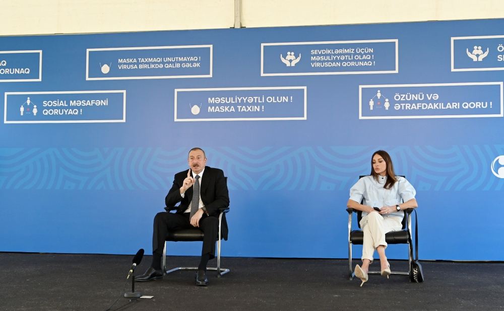 Prezident İlham Əliyevin və birinci xanım Mehriban Əliyevanın iştirakı ilə üç modul tipli xəstəxananın açılışı olub (FOTO/VİDEO) (YENİLƏNİB)