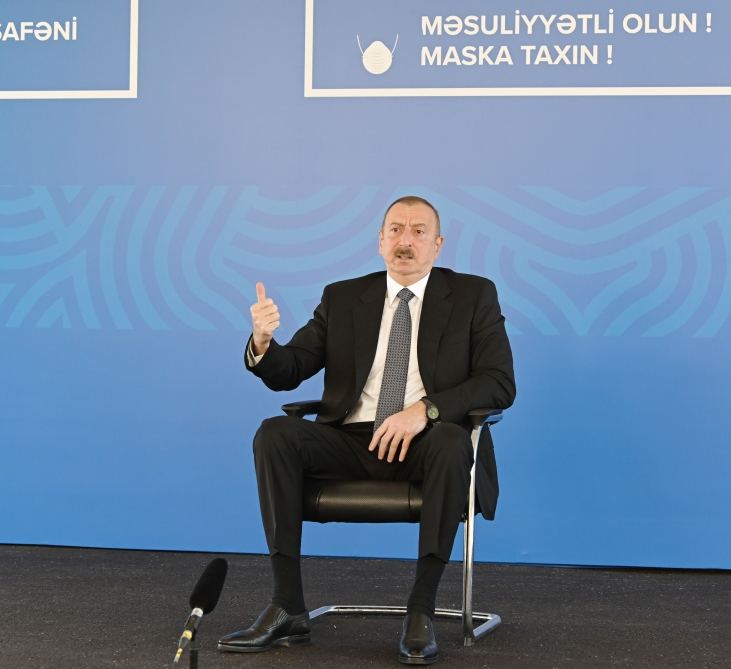 Prezident İlham Əliyevin və birinci xanım Mehriban Əliyevanın iştirakı ilə üç modul tipli xəstəxananın açılışı olub (FOTO/VİDEO) (YENİLƏNİB)