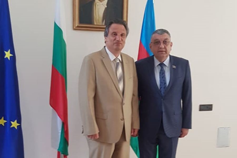 Rauf Əliyev Bolqarıstan səfiri ilə görüşüb (FOTO)