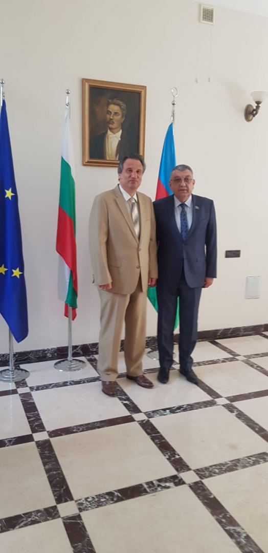 Rauf Əliyev Bolqarıstan səfiri ilə görüşüb (FOTO)