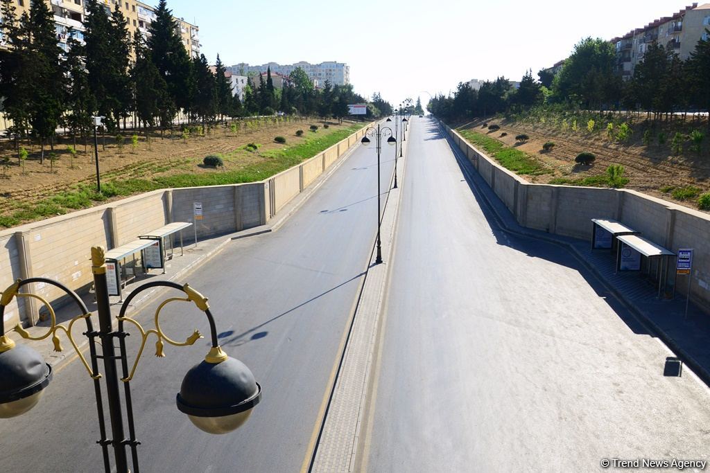 Paytaxtda küçə və yollarda son vəziyyət (FOTO)