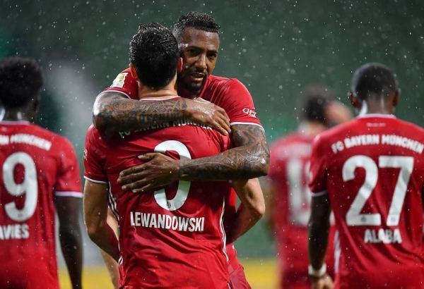 "Bavariya" ardıcıl 8-ci dəfə Almaniya Bundesliqasının qalibi oldu