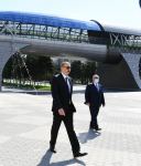 Prezident İlham Əliyev Bakının Neapol küçəsindəki yerüstü piyada keçidinin açılışında iştirak edib (FOTO/VİDEO) (YENİLƏNİB)