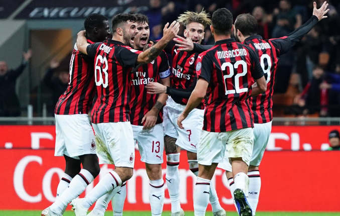 "Milan" "Leççe"ni darmadağın etdi
