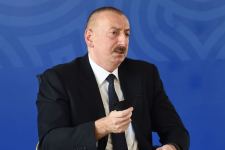 Prezident İlham Əliyev və birinci xanım Mehriban Əliyeva 1 saylı Gəncə Şəhər Xəstəxanasının modul tipli infeksion xəstəliklər korpusunun açılışında iştirak ediblər (FOTO/VİDEO) (YENİLƏNİB)
