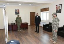 Prezident İlham Əliyev Müdafiə Nazirliyinin "N" saylı hərbi hissəsinin açılışında iştirak edib (FOTO/VİDEO) (YENİLƏNİB-2)