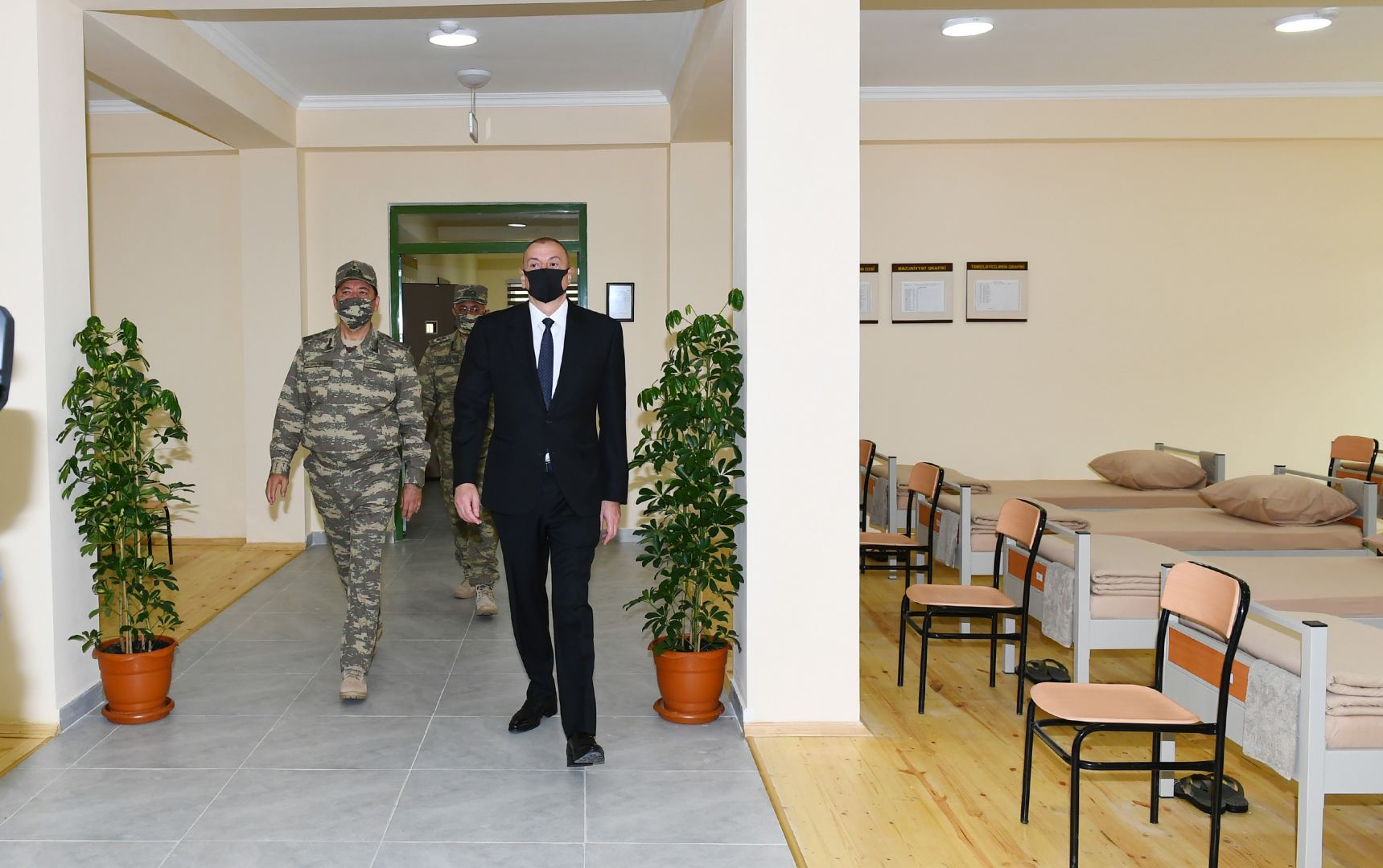 Prezident İlham Əliyev Müdafiə Nazirliyinin "N" saylı hərbi hissəsinin açılışında iştirak edib (FOTO/VİDEO) (YENİLƏNİB-2)