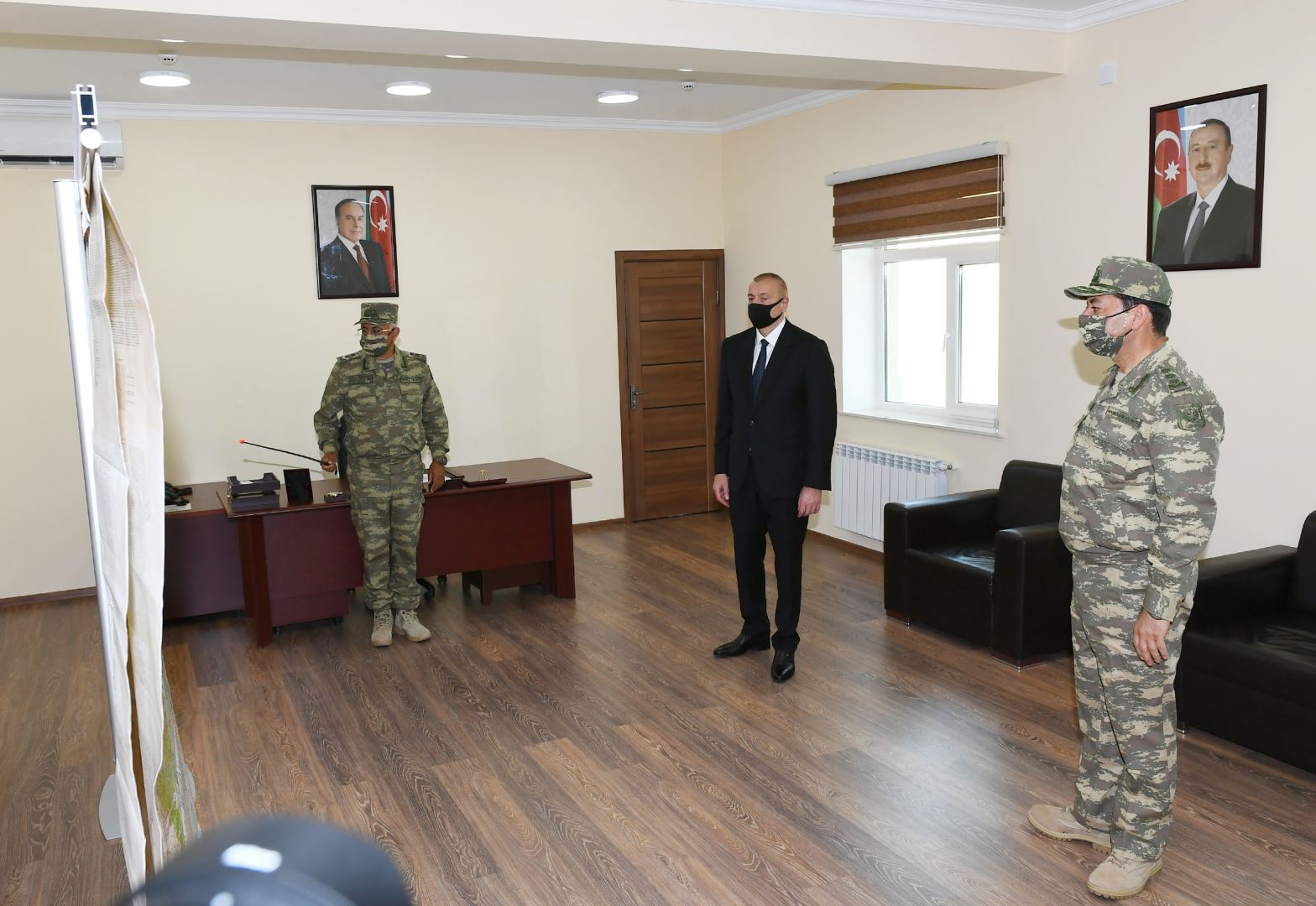 Prezident İlham Əliyev Müdafiə Nazirliyinin "N" saylı hərbi hissəsinin açılışında iştirak edib (FOTO/VİDEO) (YENİLƏNİB-2)