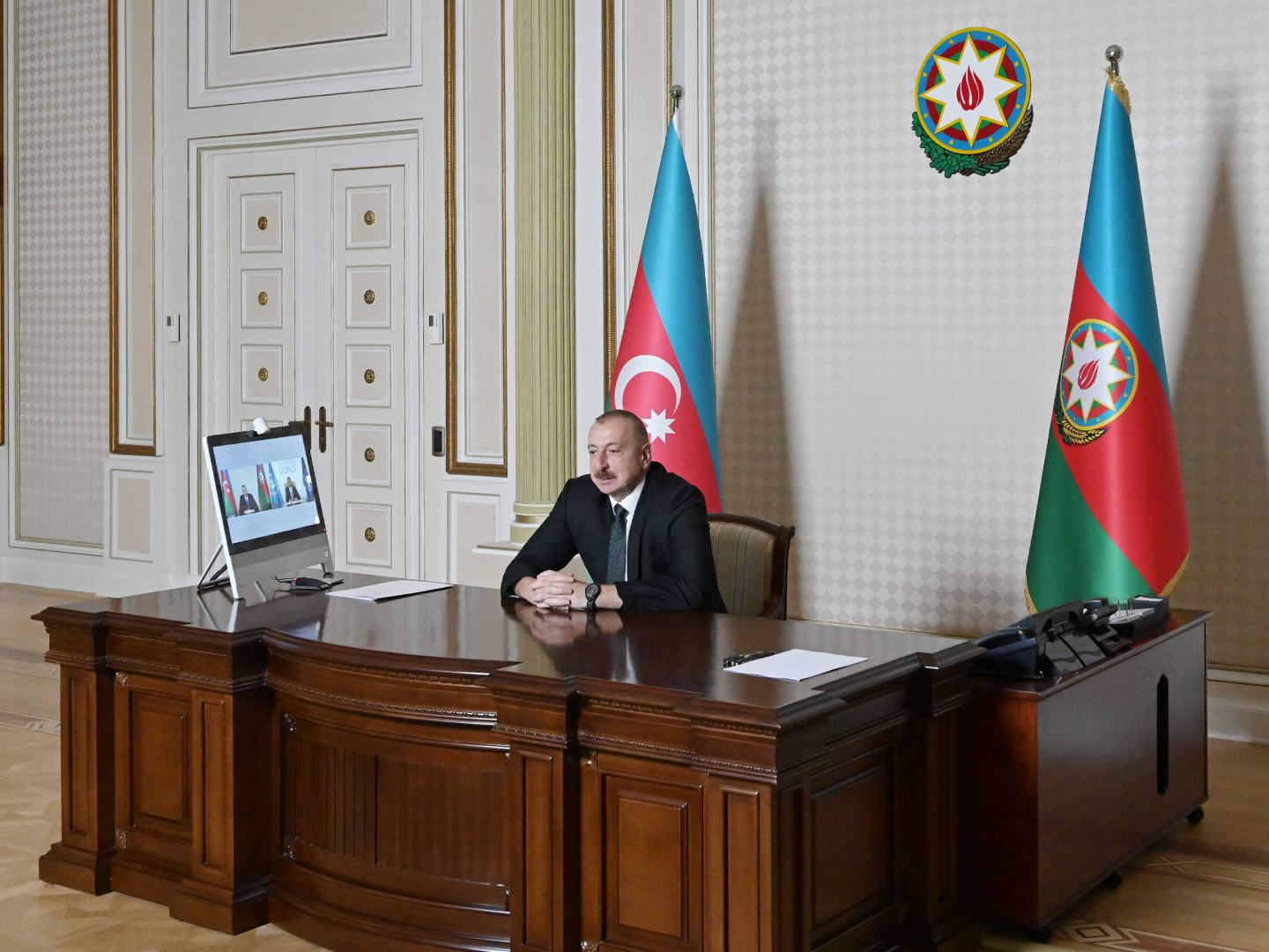 Azərbaycan Prezidenti İlham Əliyev və Ümumdünya Turizm Təşkilatının Baş katibi arasında videokonfrans keçirilib (FOTO/VİDEO) (YENİLƏNİB)