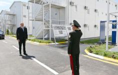 Prezident İlham Əliyev və birinci xanım Mehriban Əliyeva Bakının Xətai rayonunda modul tipli hospitalın açılışında iştirak ediblər (FOTO/VİDEO) (YENİLƏNİB-2)