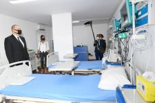 Prezident İlham Əliyev və birinci xanım Mehriban Əliyeva Bakının Xətai rayonunda modul tipli hospitalın açılışında iştirak ediblər (FOTO/VİDEO) (YENİLƏNİB-2)