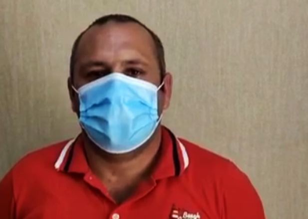 Hərbi qulluqçuya hörmətsizlik nümayiş etdirən şəxs saxlanıldı (VİDEO)