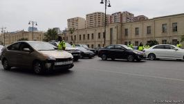 Bakıda küçə və yollarda son vəziyyət (FOTO)