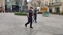 Bakıda küçə və yollarda son vəziyyət (FOTO)