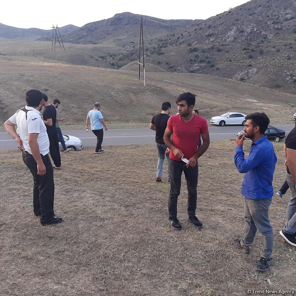 Tovuzda sakinlər ordumuza dəstək nümayiş etdirib (FOTO)