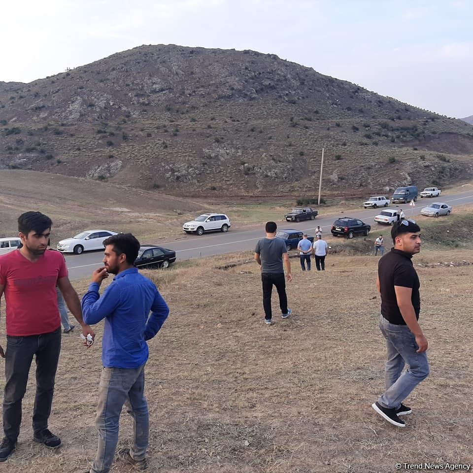 Tovuzda sakinlər ordumuza dəstək nümayiş etdirib (FOTO)