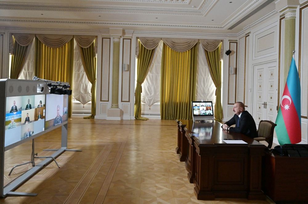 Prezident İlham Əliyevin sədrliyi ilə Təhlükəsizlik Şurasının iclası keçirilib (FOTO/VİDEO) (YENİLƏNİB)