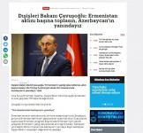 Xarici KİV-lər Ermənistanın hərbi təxribatını geniş işıqlandırır (FOTO)