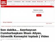 Xarici KİV-lər Ermənistanın hərbi təxribatını geniş işıqlandırır (FOTO)