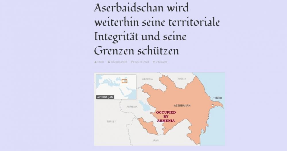 Xarici KİV-lər Ermənistanın hərbi təxribatını geniş işıqlandırır (FOTO)