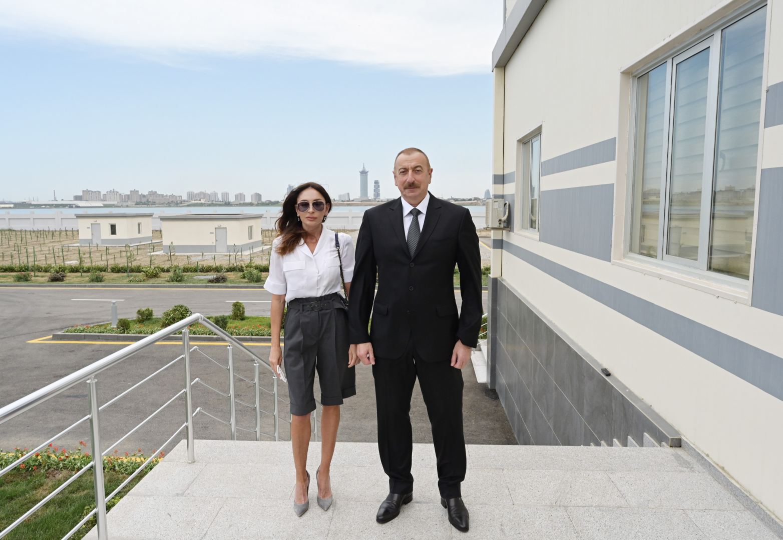 Prezident İlham Əliyev və birinci xanım Mehriban Əliyeva “Böyükşor” yarımstansiyasının açılışında iştirak ediblər (FOTO) (YENİLƏNİB)