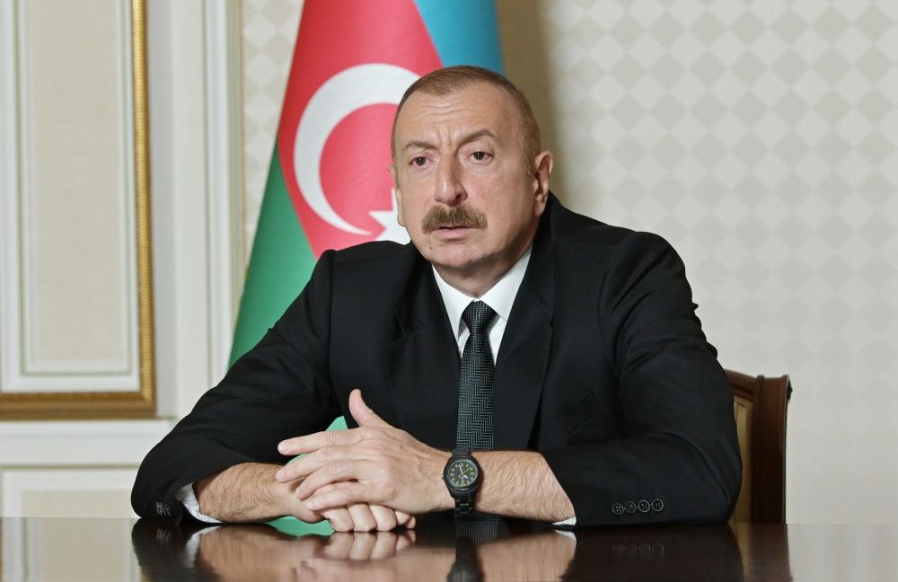 Prezident İlham Əliyevin yanında su təsərrüfatının vəziyyətinə həsr olunmuş videoformatda müşavirə keçirilib (FOTO/VİDEO) (YENİLƏNİB 2)