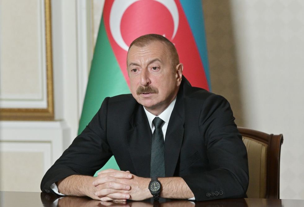 Prezident İlham Əliyevin yanında su təsərrüfatının vəziyyətinə həsr olunmuş videoformatda müşavirə keçirilib (FOTO/VİDEO) (YENİLƏNİB 2)