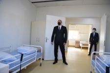 Prezident İlham Əliyev Qobustanda koronaviruslu xəstələrin müalicəsi üçün nəzərdə tutulan modul tipli xəstəxananın açılışında iştirak edib (FOTO) (YENİLƏNİB)