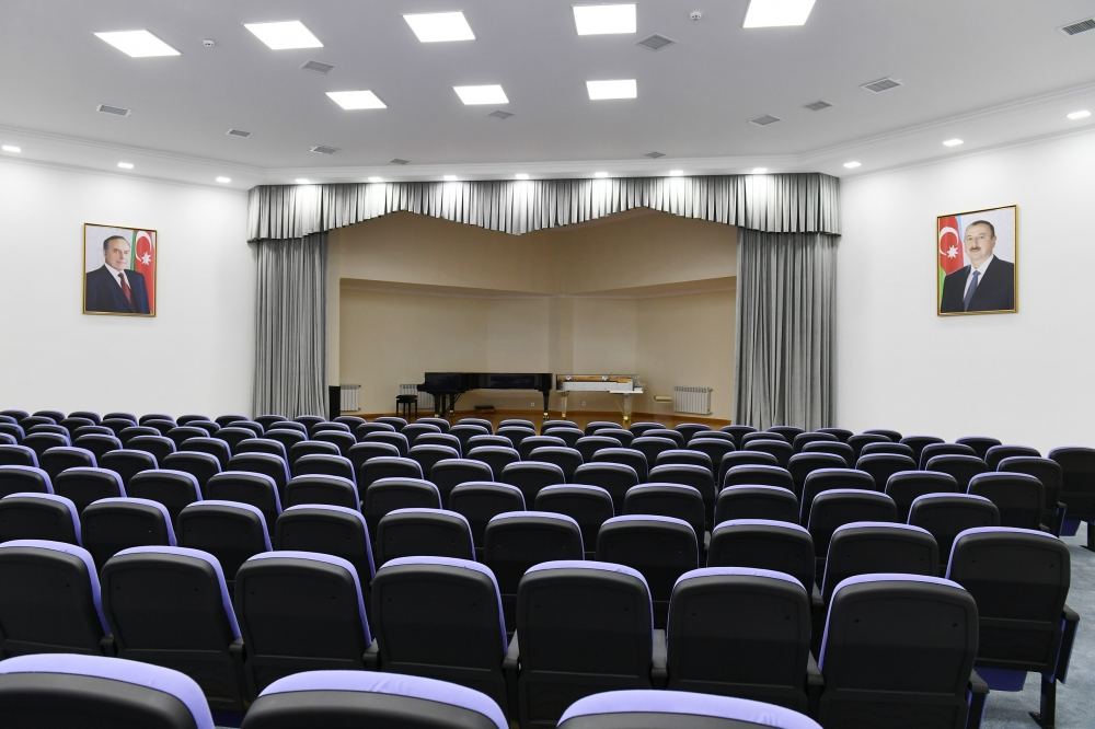 Prezident İlham Əliyev Balakən şəhər Uşaq İncəsənət Məktəbinin yeni binasının açılışında iştirak edib (FOTO) (YENİLƏNİB)