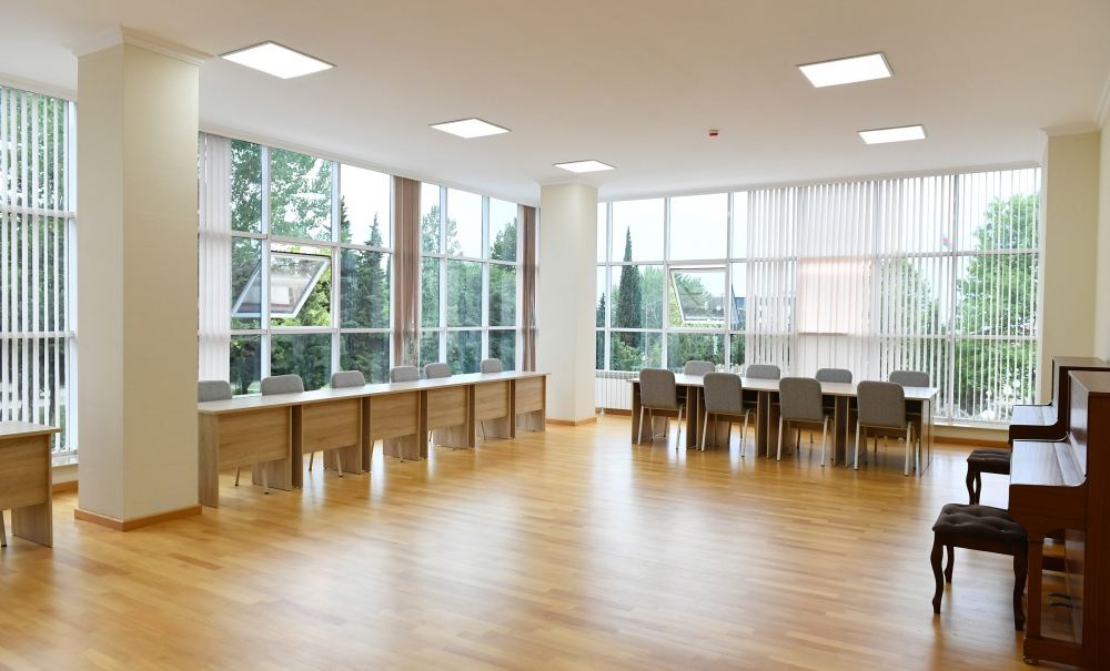 Prezident İlham Əliyev Balakən şəhər Uşaq İncəsənət Məktəbinin yeni binasının açılışında iştirak edib (FOTO) (YENİLƏNİB)