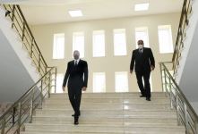 Prezident İlham Əliyev Balakən şəhər Uşaq İncəsənət Məktəbinin yeni binasının açılışında iştirak edib (FOTO) (YENİLƏNİB)
