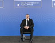 Prezident İlham Əliyev Şəkidə modul tipli xəstəxanada yaradılan şəraitlə tanış olub (FOTO) (YENİLƏNİB)