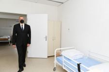 Prezident İlham Əliyev Qəbələdə quraşdırılan modul tipli xəstəxanada yaradılan şəraitlə tanış olub (FOTO) (YENİLƏNİB)