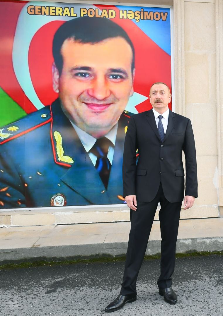 Prezident İlham Əliyev general Polad Həşimovun xatirəsinin əbədiləşdirilməsi üçün tapşırıq verib (FOTO)