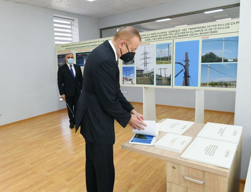Prezident İlham Əliyev “Azərişıq” ASC-nin Balakən Avtomatik İdarəetmə və Nəzarət Mərkəzinin istifadəyə verilməsi tədbirində iştirak edib (FOTO) (YENİLƏNİB)