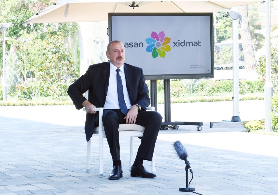 Azərbaycan Prezidenti: Biz öz doğma torpaqlarımıza qayıdacağıq və bu gün işğal altında olan şəhərlərimizdə “ASAN xidmət” mərkəzləri yaradacağıq