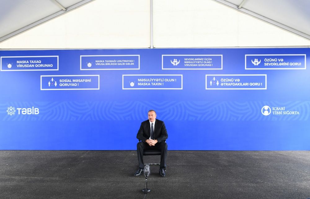 Prezident İlham Əliyev: Biz artıq dayanıqlı iqtisadiyyat yaratmışıq, hətta neftin qiymətinin düşməsini Azərbaycan vətəndaşları hiss etmədilər