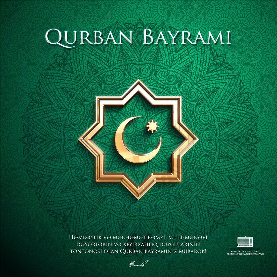 Prezident İlham Əliyevin rəsmi "Facebook" səhifəsində Qurban bayramı münasibətilə paylaşım edilib (FOTO)