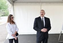 Prezident İlham Əliyev və birinci xanım Mehriban Əliyeva Yasamal rayonunda salınacaq meşə tipli yeni parkda görüləcək işlərlə tanış olublar (FOTO) (YENİLƏNİB)