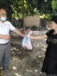 Deputat Sevil Mikayılovanın təşəbbüsü ilə Xudat sakinlərinə Qurban  sovqatları paylanılıb (FOTO)