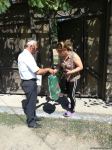 Deputat Sevil Mikayılovanın təşəbbüsü ilə Xudat sakinlərinə Qurban  sovqatları paylanılıb (FOTO)