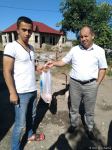 Deputat Sevil Mikayılovanın təşəbbüsü ilə Xudat sakinlərinə Qurban  sovqatları paylanılıb (FOTO)