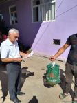 Deputat Sevil Mikayılovanın təşəbbüsü ilə Xudat sakinlərinə Qurban  sovqatları paylanılıb (FOTO)