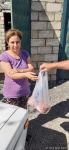 Deputat Sevil Mikayılovanın təşəbbüsü ilə Xudat sakinlərinə Qurban  sovqatları paylanılıb (FOTO)
