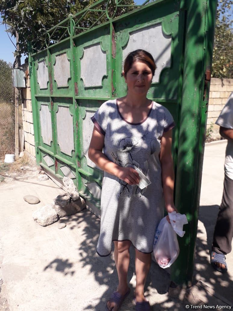 Deputat Sevil Mikayılovanın təşəbbüsü ilə Xudat sakinlərinə Qurban  sovqatları paylanılıb (FOTO)