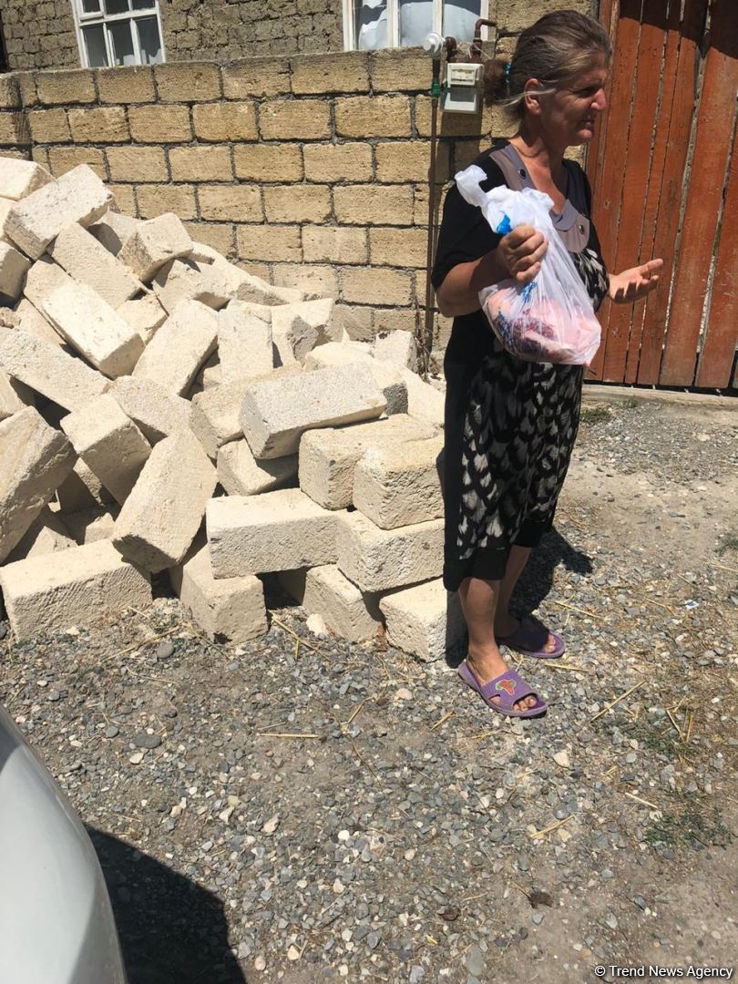 Deputat Sevil Mikayılovanın təşəbbüsü ilə Xudat sakinlərinə Qurban  sovqatları paylanılıb (FOTO)