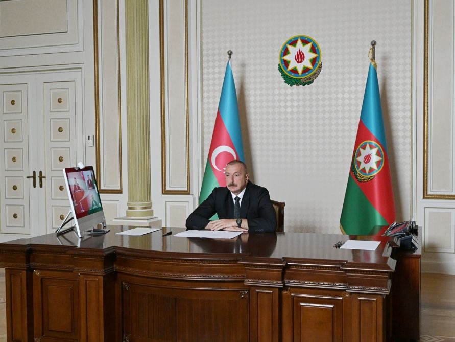 Prezident İlham Əliyev koronavirusla mübarizə sahəsində görülən tədbirlər və sosial-iqtisadi vəziyyətlə bağlı videoformatda müşavirə keçirib (FOTO) (YENİLƏNİB 2)