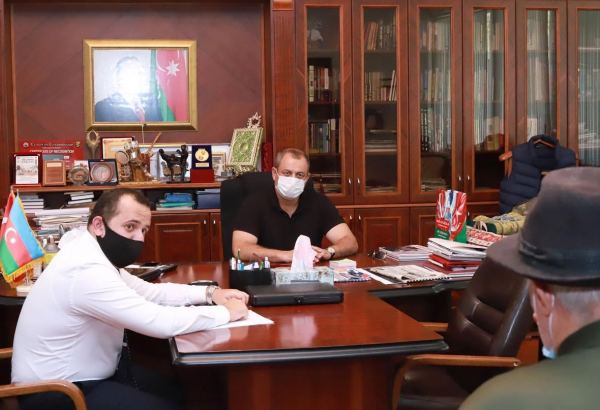 Milli Məclisin Sədr müavini Adil Əliyev seçiciləri ilə görüşüb (FOTO)