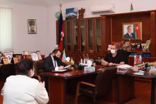 Milli Məclisin Sədr müavini Adil Əliyev seçiciləri ilə görüşüb (FOTO)